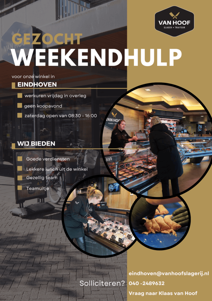 weekend hulp ein